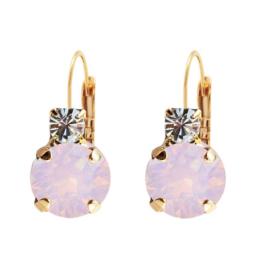 Nela Gems Nokareni auskari no diviem kristāliem