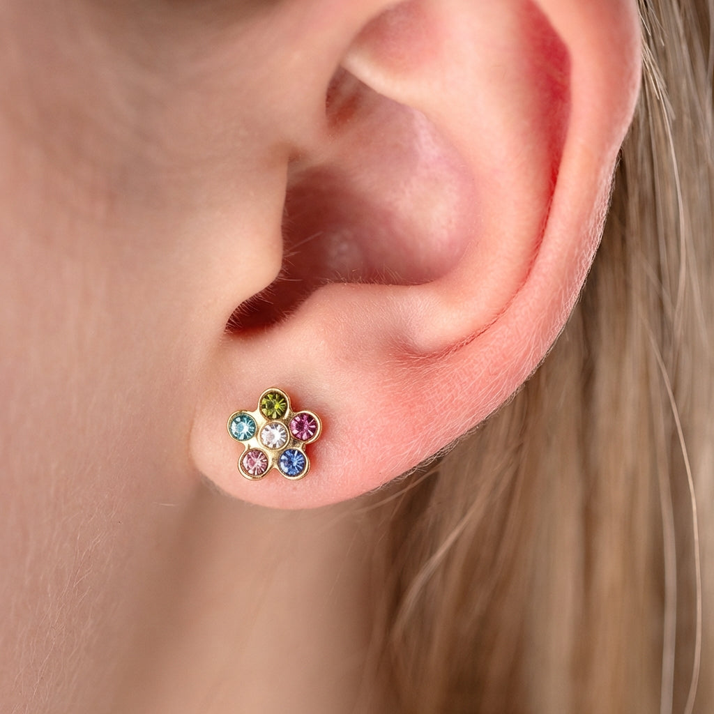 Antialerģiski Bērnu nagliņauskari 'ZIEDI'