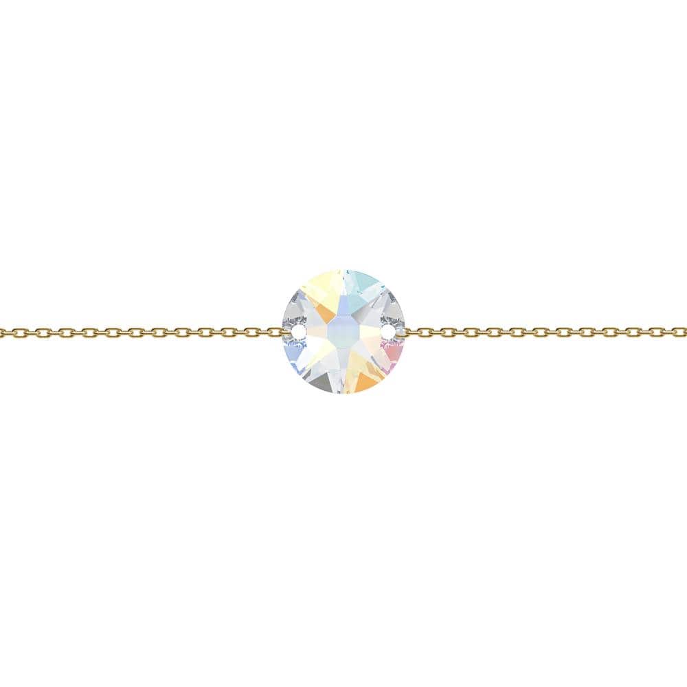 eleganta rokas ķēdīte ar kristālu no Swarovski