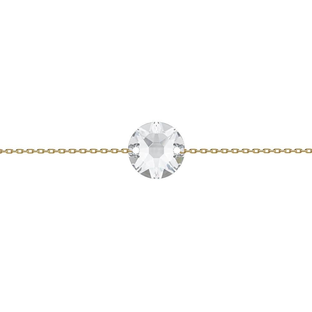eleganta rokas ķēdīte ar kristālu no Swarovski